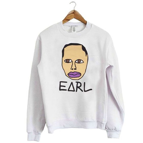 Tomb Earl White sweatshirt ER25N