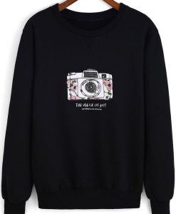 Camera Sweatshirt AI4D