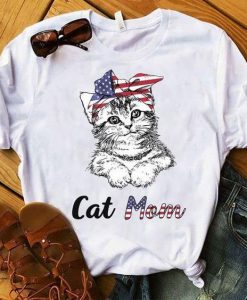 Cat Lady, Meow T-Shirt AI4D