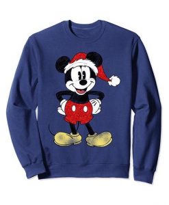 Christmas Mickey Sweatshirt EM4D