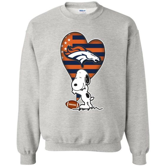 Denver Broncos Snoopy Sweatshirt VL2D