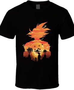 Dragon Ball Sunset T-Shirt VL2D