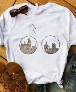 Eye Glasses Harry Potter T-shirt AI4D