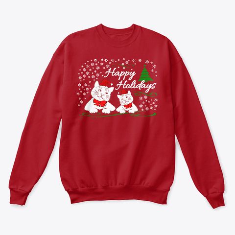 Happy Holidays Sweatshirt EM4D