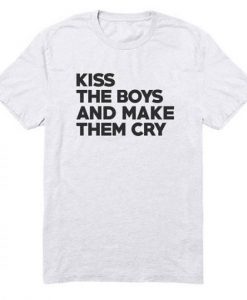 Kiss the boys Tshirt NR21D