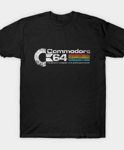 Retro Commodore 6 T-shirt ER23D