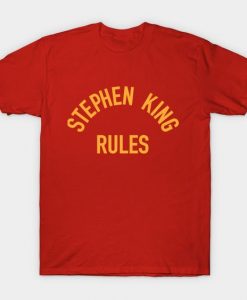 Stephen King Rules T-Shirt AR24D