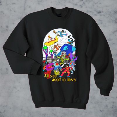 The Beatles Sweatshirt VL2D