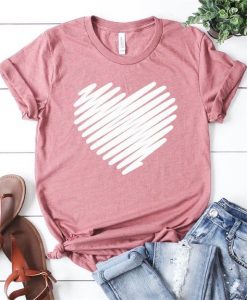 Valentine Heart T-shirt FD7J0