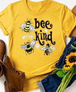 Bee Kind Floral T-shirt YN6M0