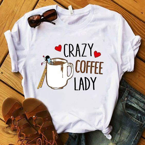 Coffee Lady T Shirt AN7M0