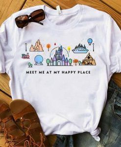 Happy Place T Shirt AN7M0