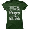 Harry Potter Muggles T Shirt LY27M0