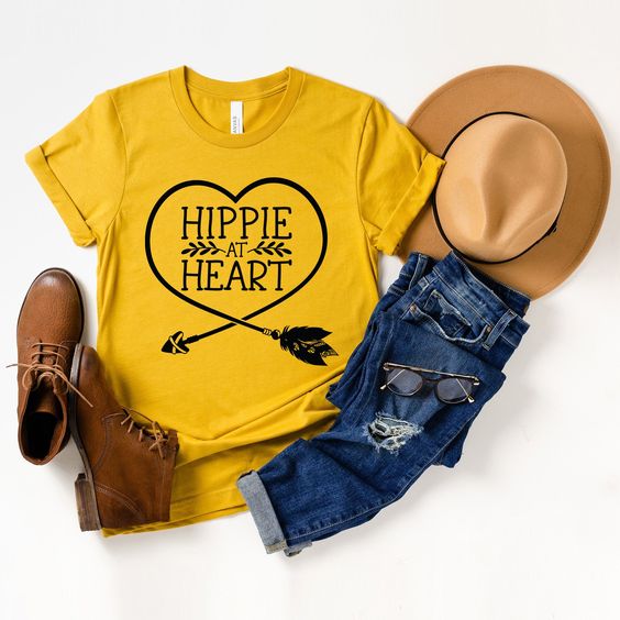 Hippie At Heart T-shirt YN6M0