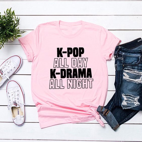 K-POP All Day T Shirt LY27M0
