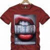 Lips With Money Tshirt LI9M0