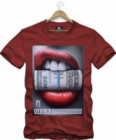 Lips With Money Tshirt LI9M0