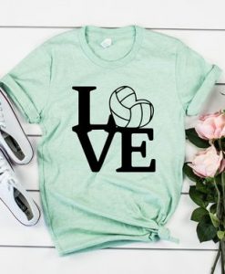 Love Volleyball shirt YN6M0