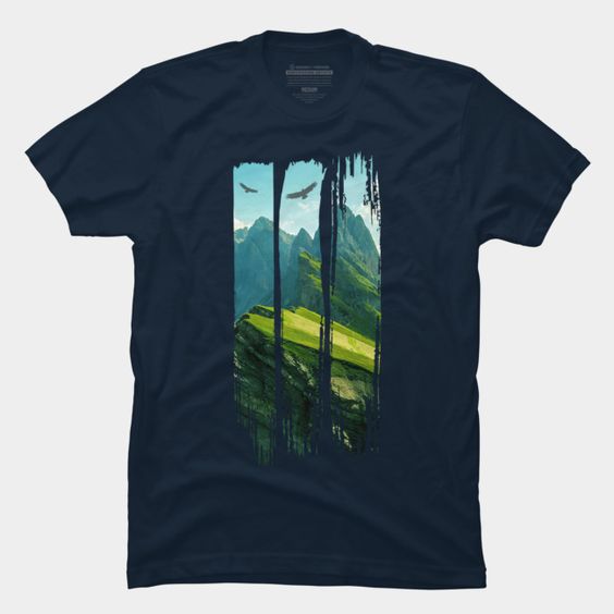 Mountain Landscape T-Shirt AF20M0