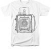 Old Press Camera T Shirt AF20MO