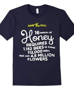 Save The Bees T Shirt LY27M0