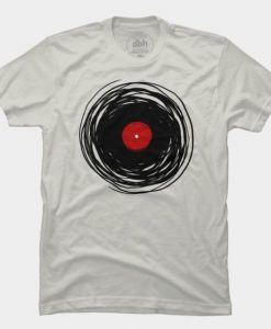 Spinning With A Vinyl T Shirt AF20M0