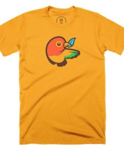 The bowerbird is nature's T Shirt AF20M0