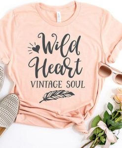 Wild Heart Vintage Soul T-shirt YN6M0