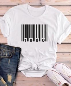 Barcode 1980 T Shirt EP22A0