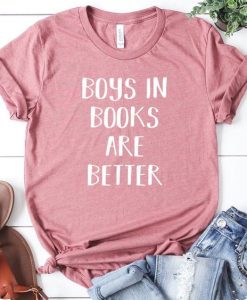 Boys in Books T Shirt EP22A0
