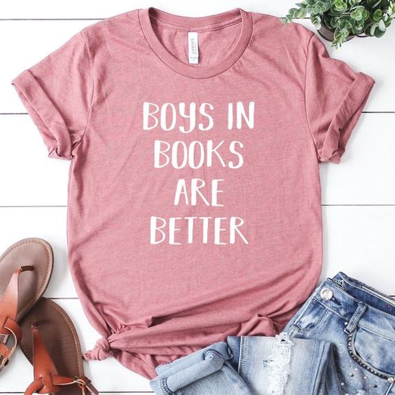 Boys in Books T Shirt EP22A0