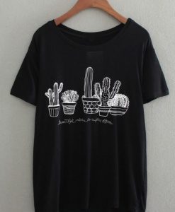 Cactus Embroidered T-Shirt LI4A0