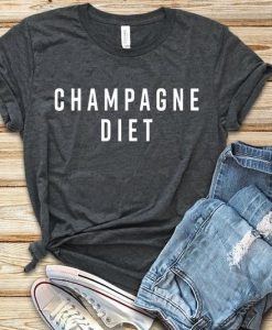 Champagne Diet T Shirt EP22A0