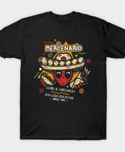 El Mercenario Mexican Food T Shirt AF2A0
