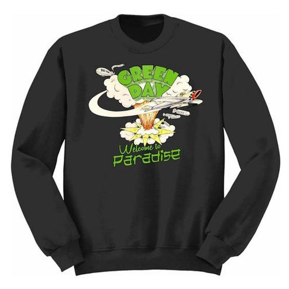 Green Day Sweatshirt LI30JL0