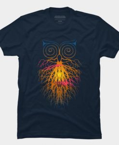 Owl Sunrise Tshirt FD4JL0