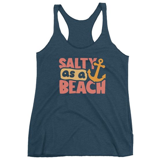 Salty As A Beach Tank Top SR14JL0