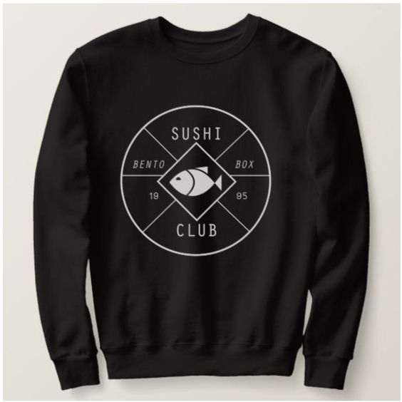 Sushi Bento Box Sweatshirt LI30JL0