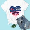 Red White Blessed Tshirt TY13AG0