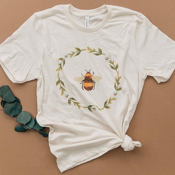 Watercolor Bee Shirt TY13AG0