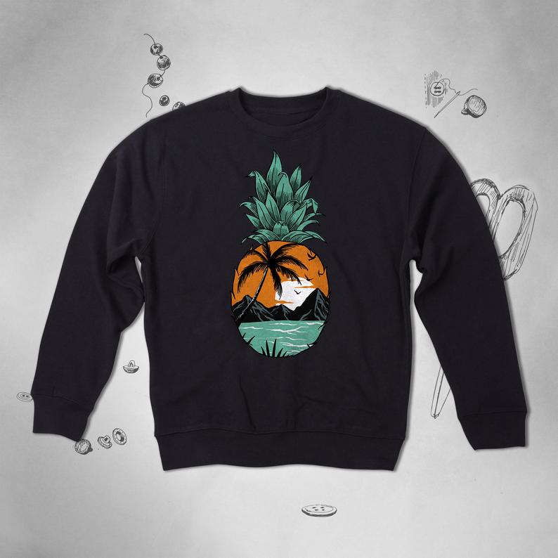 Tropical Pineapple Sweatshirt TY1S0