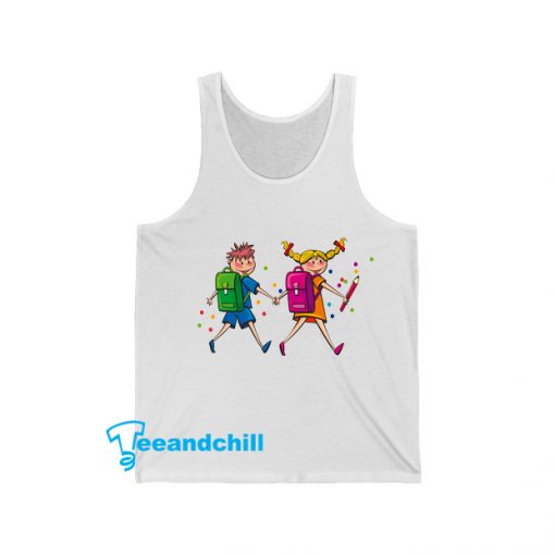 Back To School With Friends TAnktop SR14D0