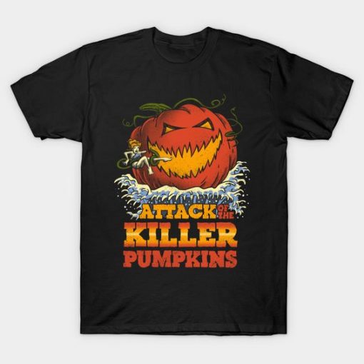 Attack of the Killer Pumpkin T-Shirt DA18F1