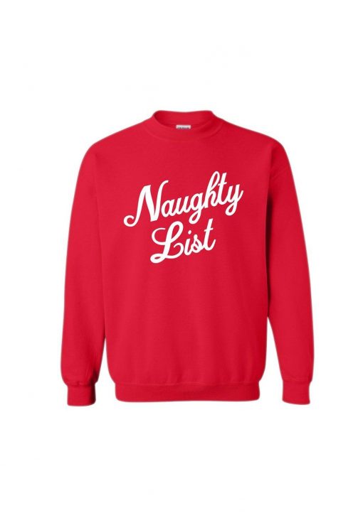 Naughty List Sweatshirt AL11F1