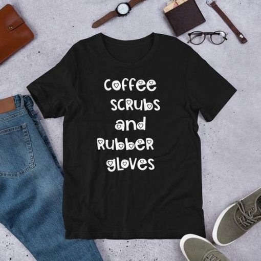 café et gants en T-Shirt DA6F1