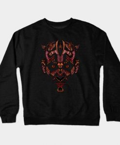 Aztec Devil Maul Face Sweatshirt FA31MA1