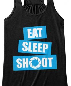 Eat Sleep Shoot Tank Top PU26MA1