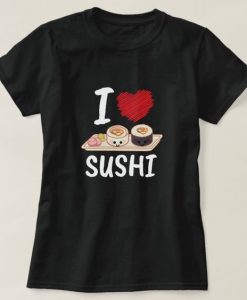 I Love Sushi Japan T-shirt SD10MA1