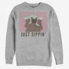 Just Sippin sweatshirt TJ22MA1