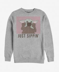 Just Sippin sweatshirt TJ22MA1